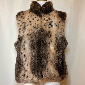 Faux Fur Gorgeous Reversible Heavy Duty Vest